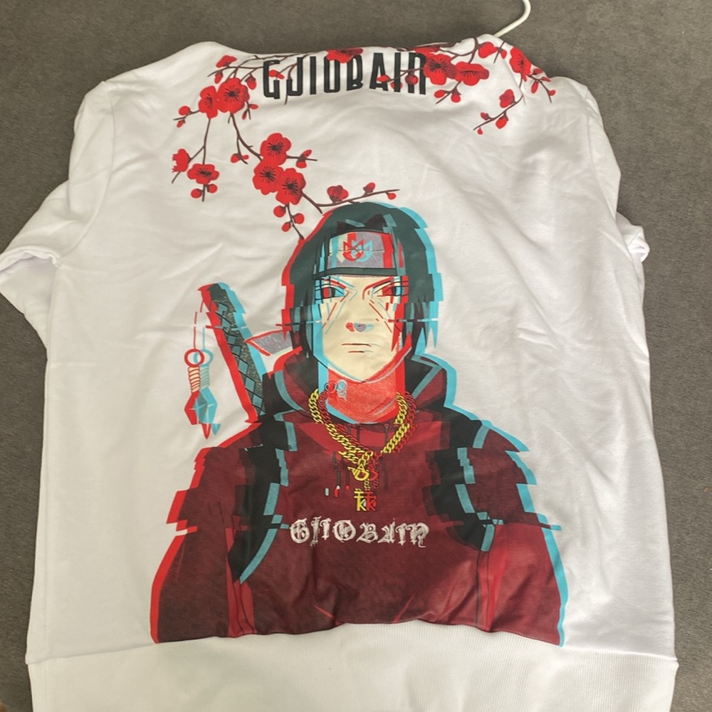Anime hoodie, white character, great condition